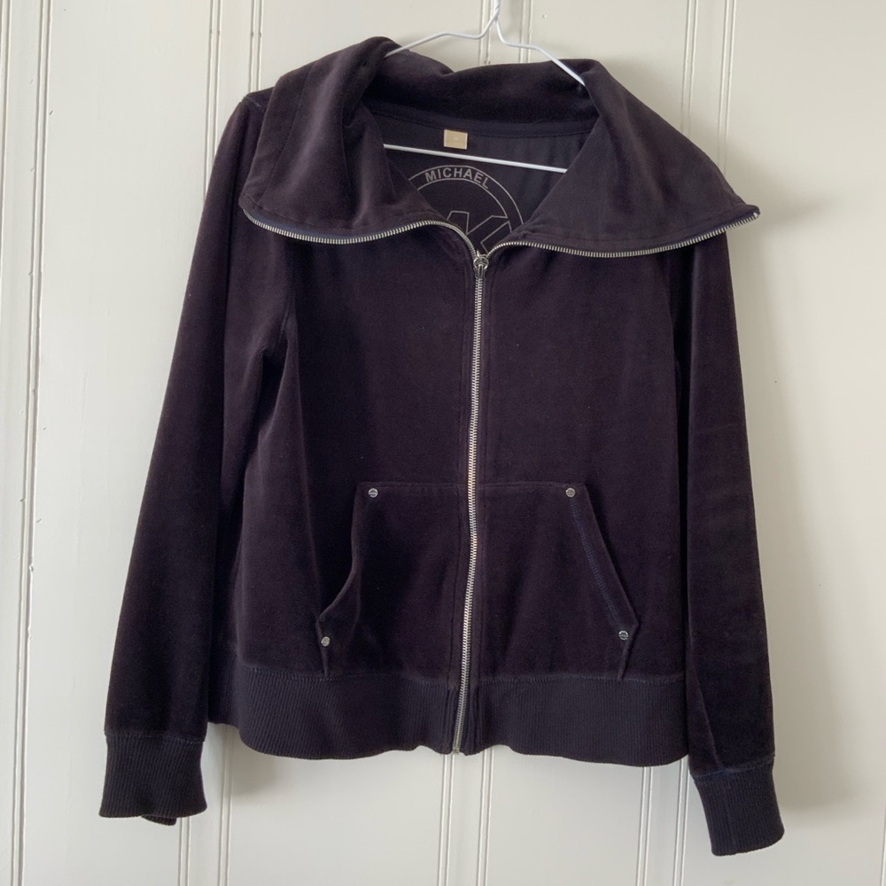 Michael Kors Brown Teddy Jacket Cozy Design